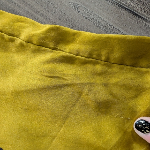 Anthropologie Floral Slouchy Silk Wide Leg Pajama Pants (Size Small) - Picture 7 of 12